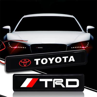 Luce di Benvenuto LED per Portiera Auto Proiettore Logo Auto Emblema Auto Per Camry Highlander Land Cruiser Prado Avalon Reiz Rav4