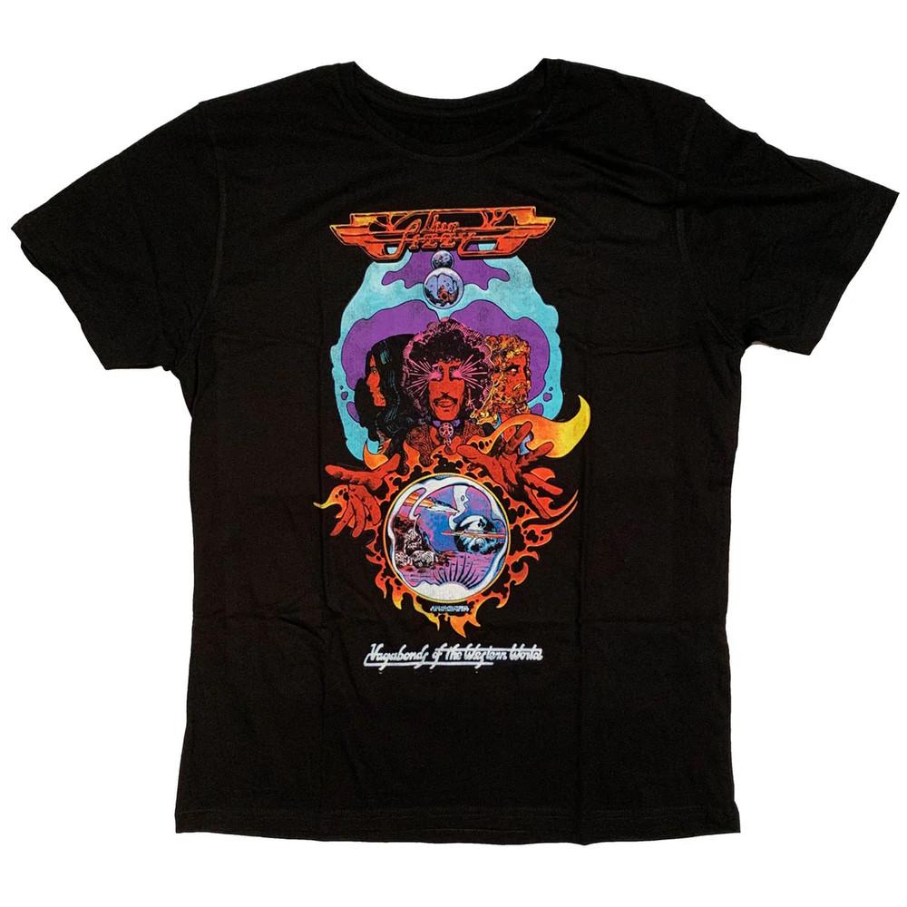 Vagabonds Album Thin Lizzy Tour Shirt Black Unisex S-5XL 1H0374 Unisex T-Shirt XXL