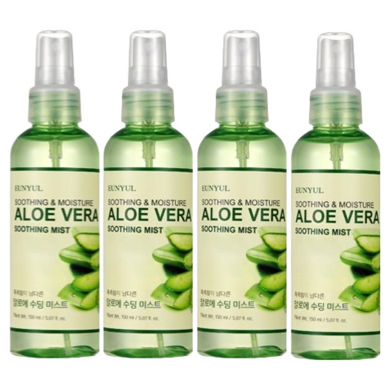 Eunyul Aloe Soothing Mist, 150ml, 5 pcs