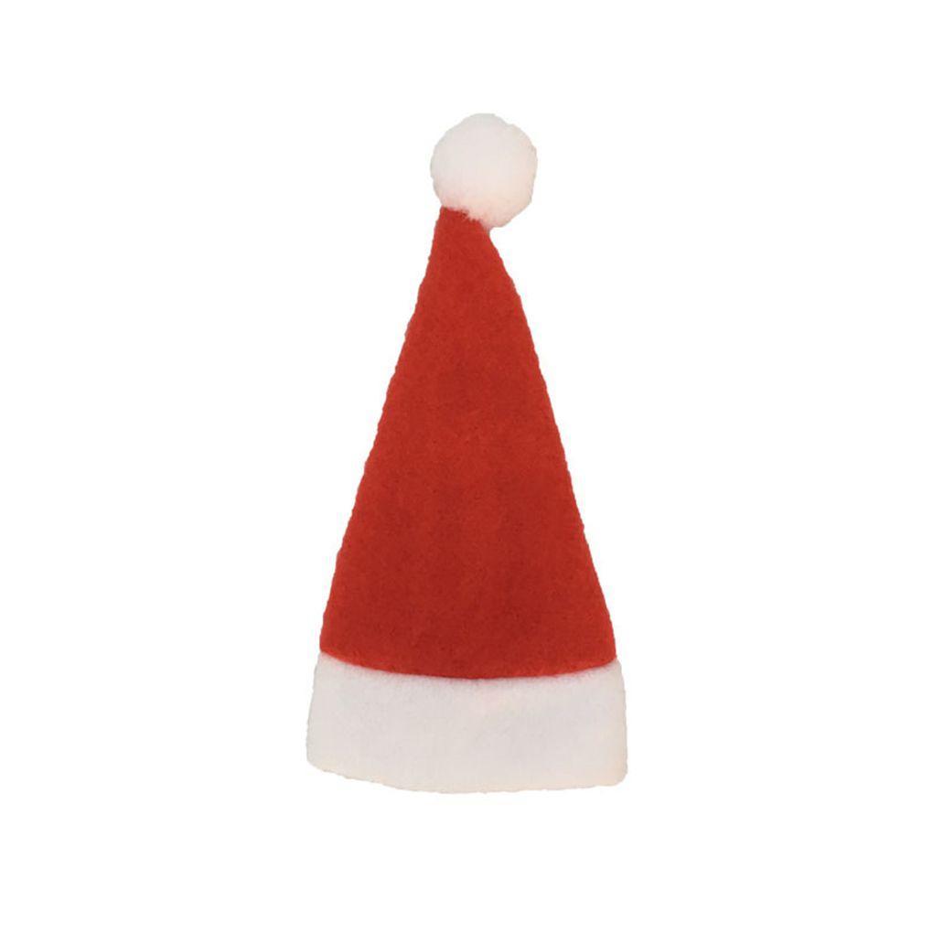 

10 шт. забавная рождественская шапка ложка вилка сумка рождественские украшения для дома