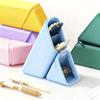 1pc Cute Pencil Case, Indoor and Outdoor Multifunctional Waterproof Silicone Storage Box, Used for Storing Study Supplies
