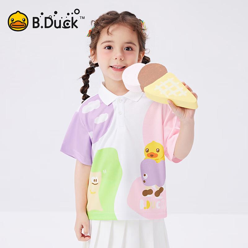 Девочкин быстросохнущий короткий рукав B.Duck 110CM