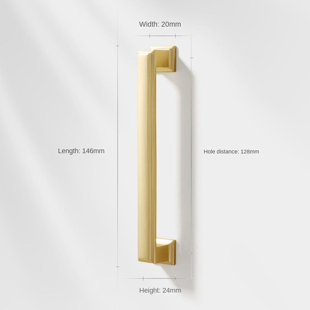 Zinc Alloy Cabinet Straight Handle Straight Multifunctional Furniture Knobs Furniture Hardware Drawer Pull Handles Cabinet