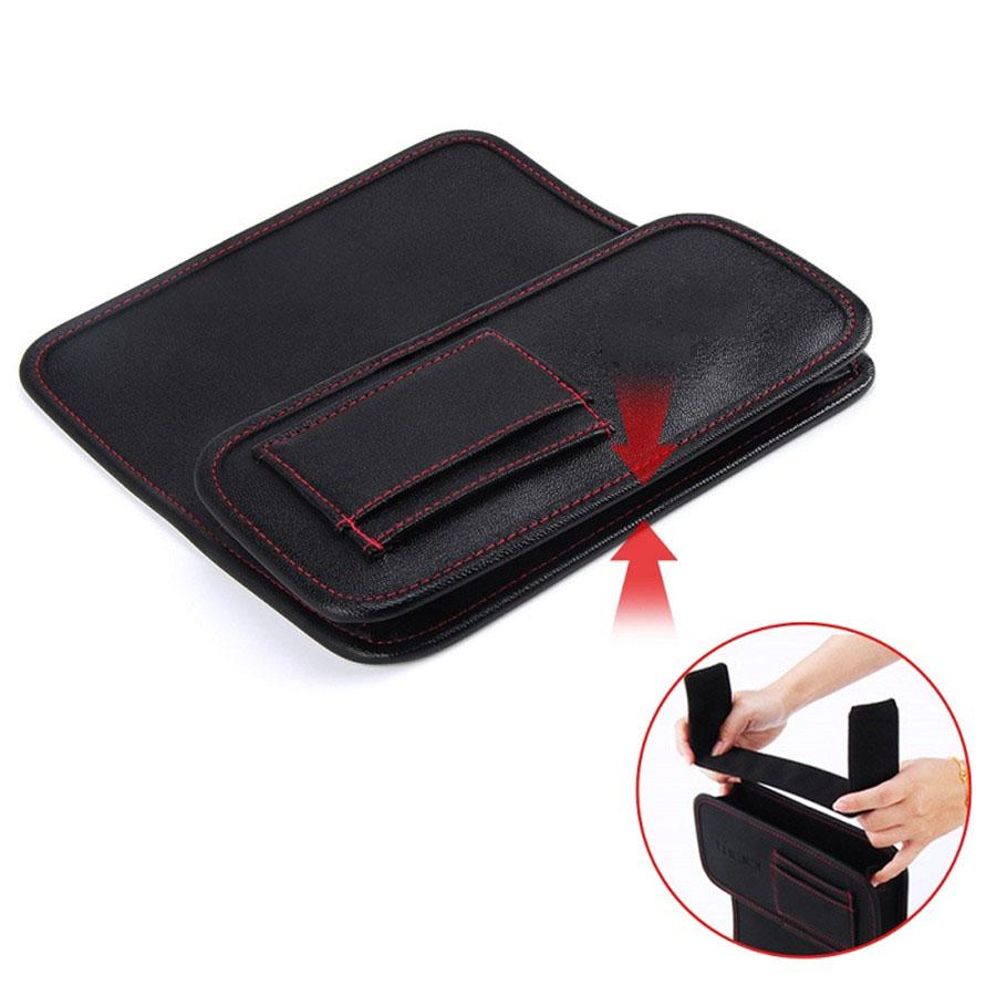 1x Car Seat Crevice Storage Box Seats Gap Organizer Pockets Phone Holder Pocket