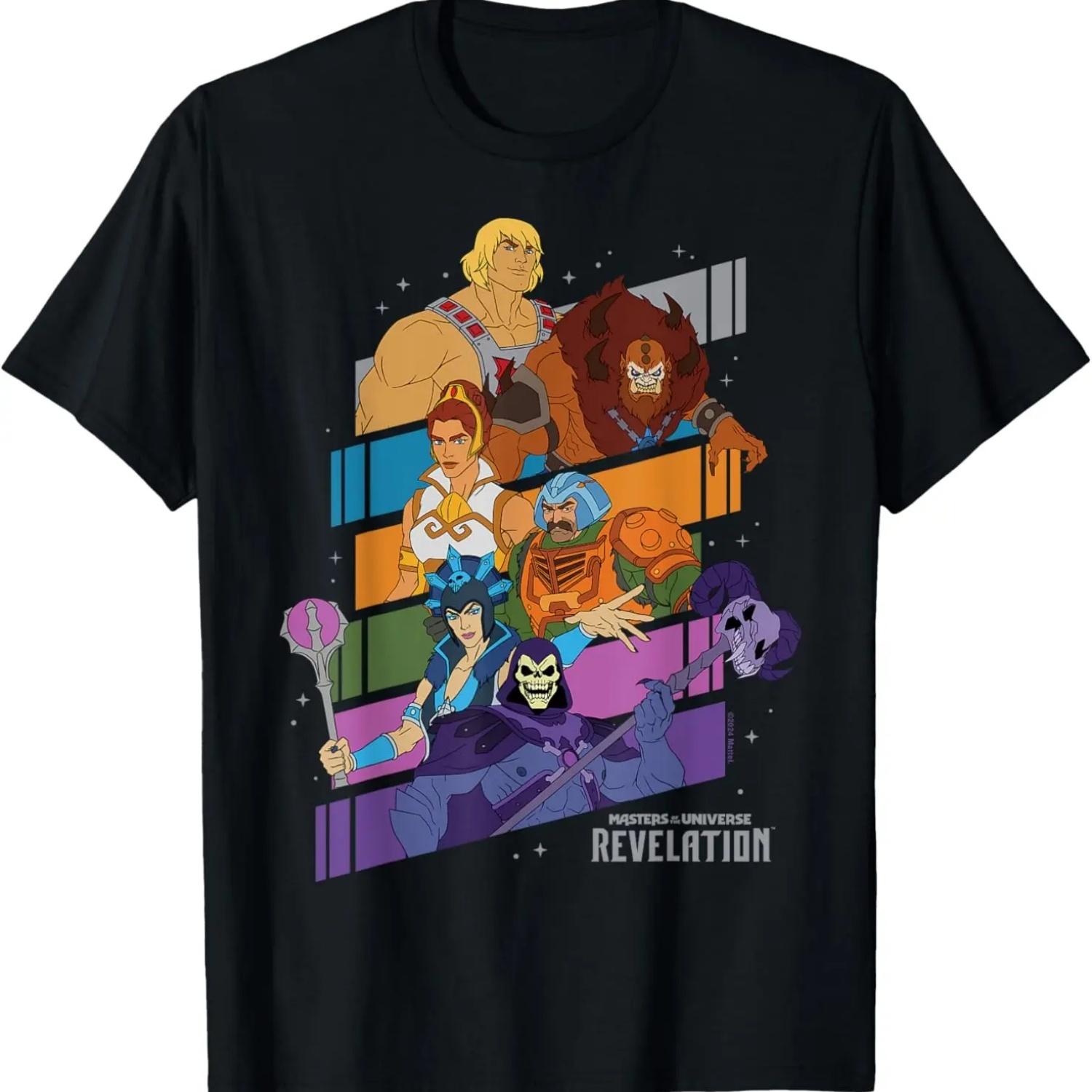 MOTU - Masters Of The Universe Revelation Group T-Shirt S чёрный