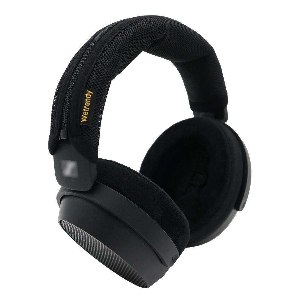 YAYINCC Headphone Head Beam Cover for SENNHEISER HD 490 Pro Earphone Zipper knitted fabric headband protective cover