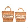 Camping Picnic Basket with Handles for Organizing Essentials
