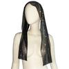 Sparkling Headscarf Neckerchief for Women Bandana Turban Glistening Rhinestones Headband Turbans Neck Tie Scarf