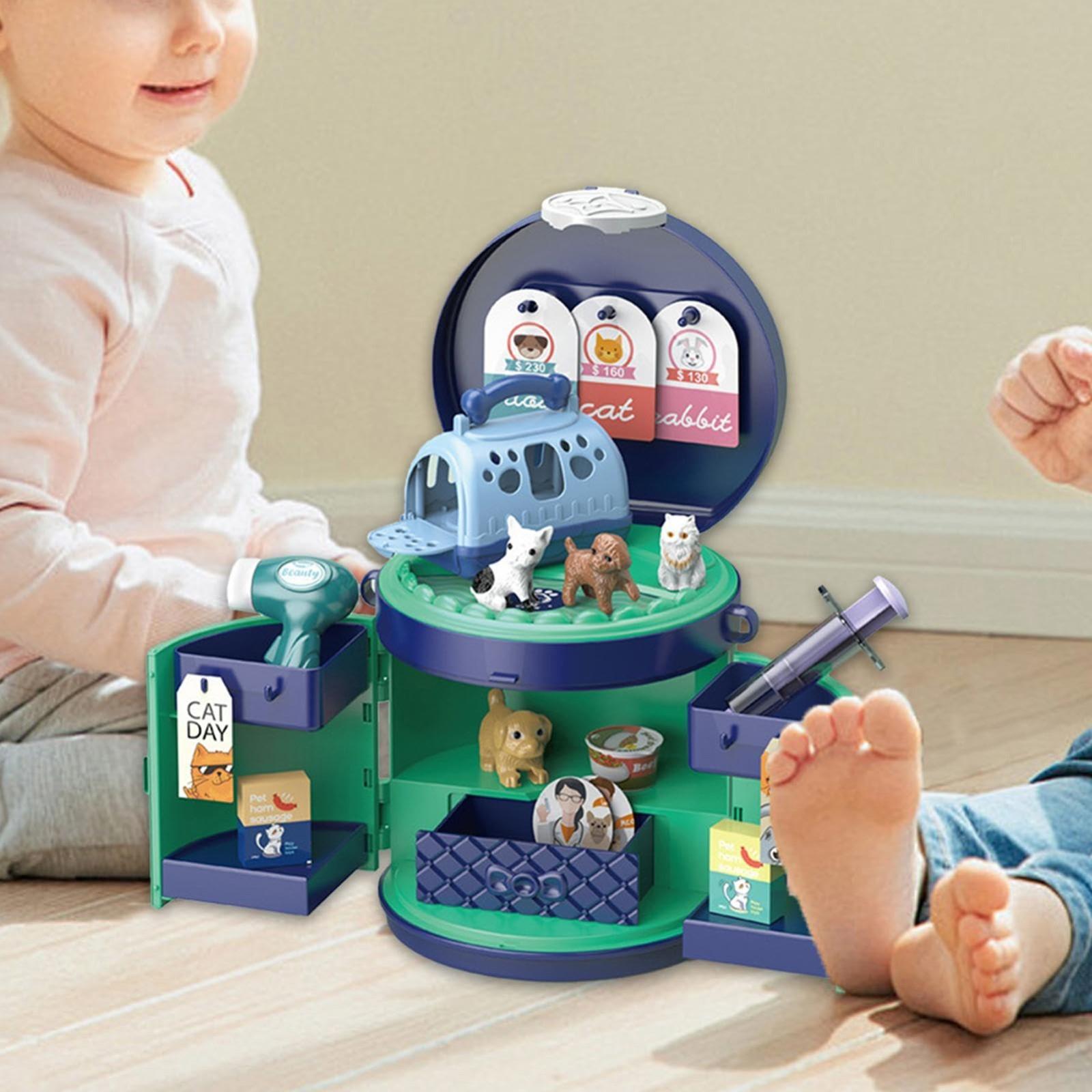 

Детский игровой набор с едой, детские переодевания и ролевые игры - игрушки для ролевых игр, безопасная игра | игровой набор с едой, яркий, красочный, для детей от 3 лет, мальчиков и девочек One Size