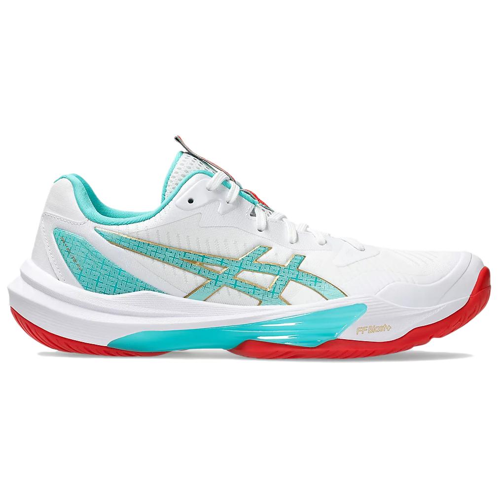 New Asics Sky Elite FF 3 Abrasion Resistant Support Low Top Training Shoes Women's White Blue 1052A088-960