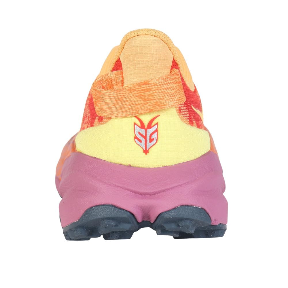 HOKA Speedgoat 6 Trail Running Shoes (1147811-SRBT) (Orange/Size 23.0/Women's)