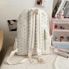 Dot Print Student Schoolbag Large Capacity Women's Backpack