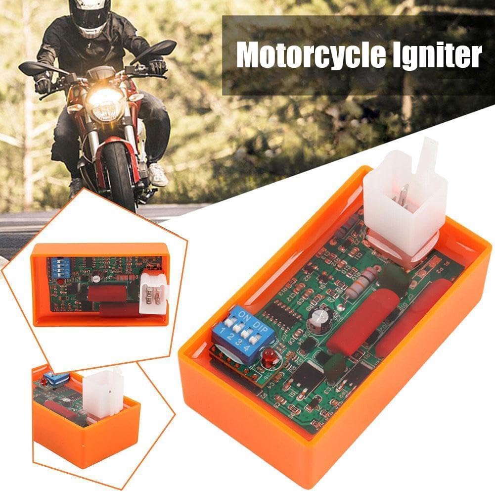 5 Pin AC CDI Box with DIP Switch Motorcycle Lgnition Speed Limit4000-12000 For WAVE100 Racing YX140 Competitive Racing YX160