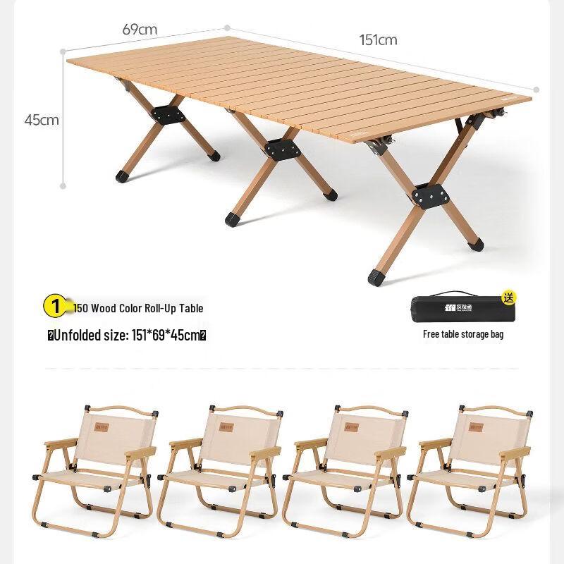 Explorer Outdoor Folding Camping Table & Chair Set