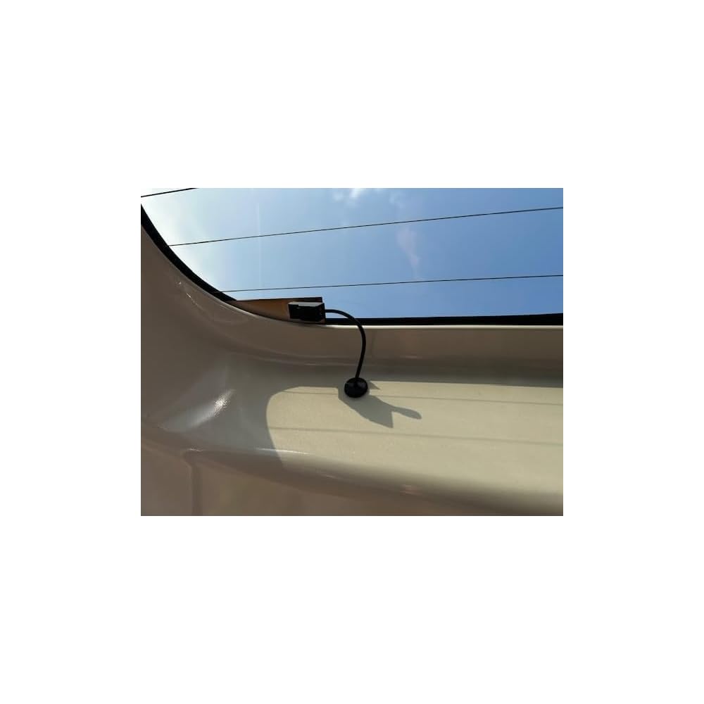 Fucaten Shark Antenna Cover for Suzuki Spacia MK54S MK94S 2023+ Rear Defogger Protection ABS Material
