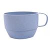 Nordic Style Plastic Tea Cup Coffee Tea Milk Drink Cup Eco-friendly Reusable Wheat Straw Cup Travel Bathroom Toothbrush Cup