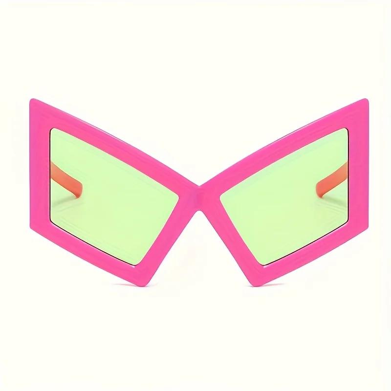 Big Frame Fashion Cat Eye Glasses | New Personality, Durable Eyewear, Perfect for Catwalk, Street Photography and Party