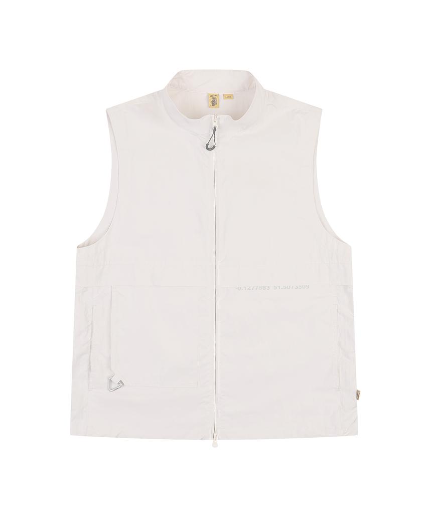 Cobmaster Big Pocket Nylon Vest [Ivory]
