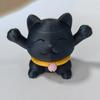 3D Printed Telescopic Cat Figurine Mini Fortune Cat Figure Simulated Animal