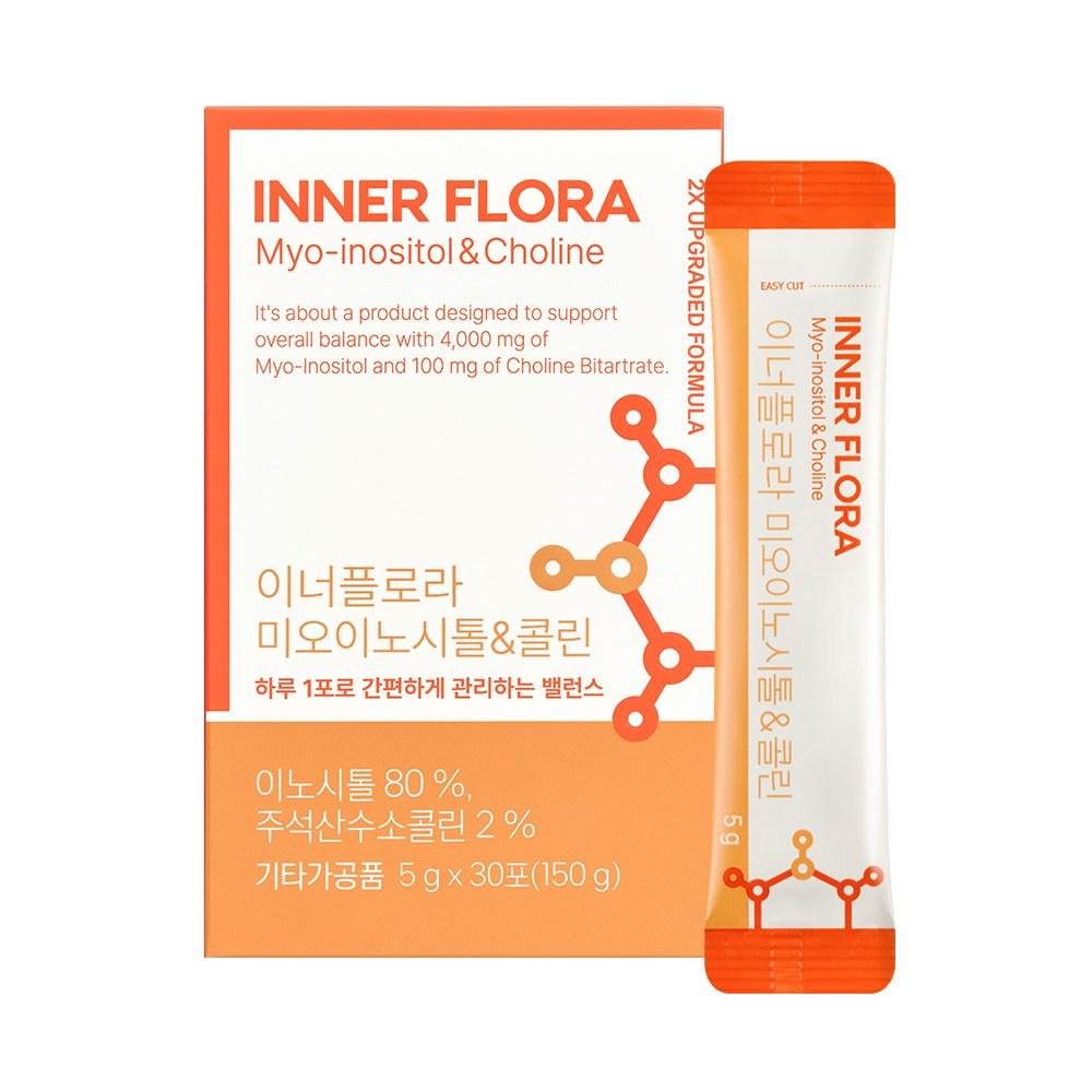 Yuhan Health & Life Inner Flora Myo-inositol & Choline 4000 30p 150g 1 pcs