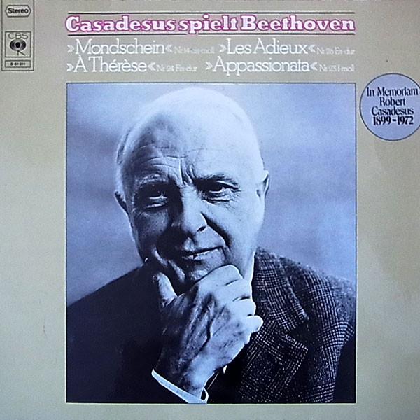 

LP Record CASADESUS - Beethoven, Mondschein Nr. 14 Cis S61311 CBS 1972 Germany Classical Used