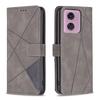 For Motorola Moto E14 4G/G04 4G/G04s 4G/G24 4G Phone Cases Wallet Stand Geometry Imprint Leather Cover