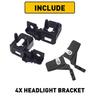 Left Right Headlight Lamp Mount For 2013-2016 Ford Lincoln Fusion Brackets MKZ