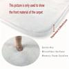 Marble Print Kitchen Runner Rug Anti-slip Oil-proof Stain Resistant Washable Floor Mat for Kitchen Sink