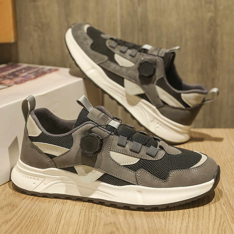 Fashion Without Heels Autumn Shoes Men Sneakers Loafers Moccasins For Man Shoes Sport Order Runing Tenise Trend Sapato High Grade