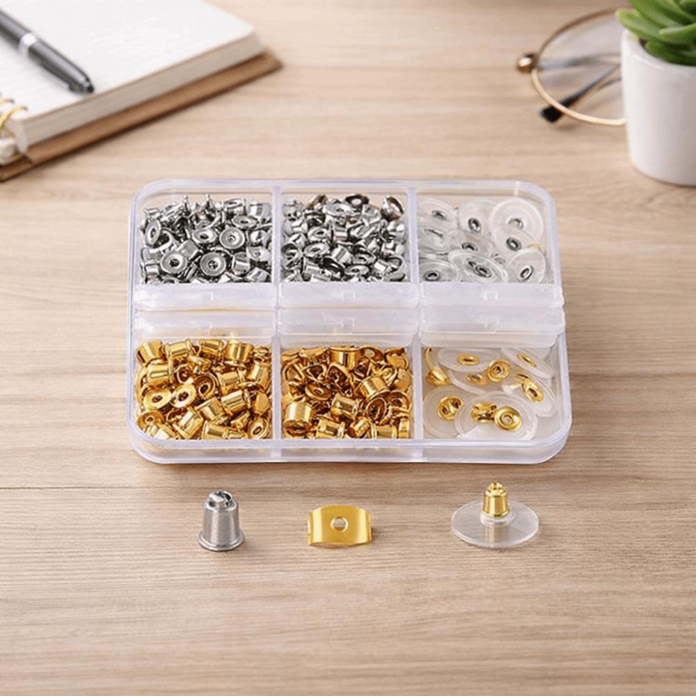 Soft Silicone Earring Back Stoppers Rubber Material Ear Blockage Set  Multi-Style