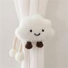 Alzapaños para Cortinas Soportes para Cortinas Nubes de Felpa Pinzas para Cortinas Decoración de Navidad