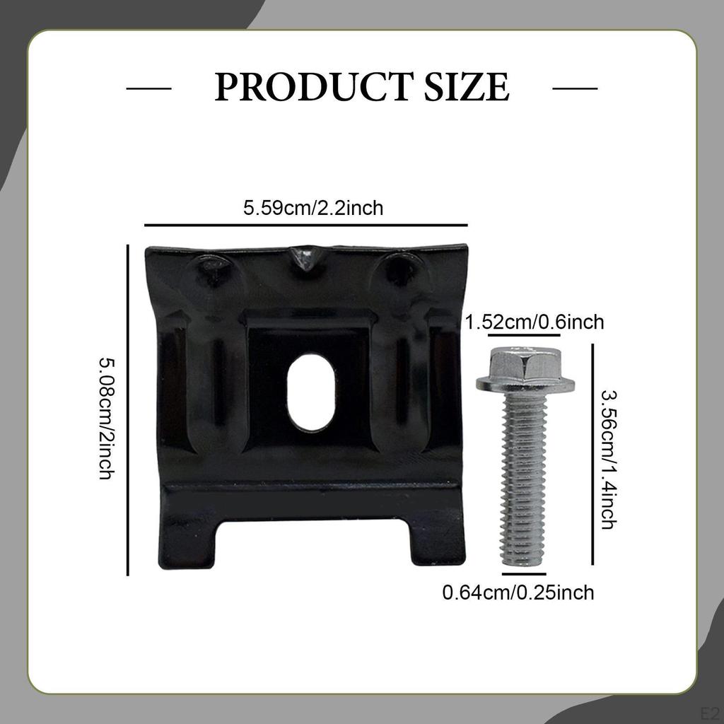 2Pcs Clamps and Brackets with Holder 1J0803219 Easy to Install Professional Replaces for