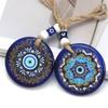 Hand of Fatima Lucky Eye Keychain Blue Eye Car Hanging Charm Lucky Eye Pendant Backpack