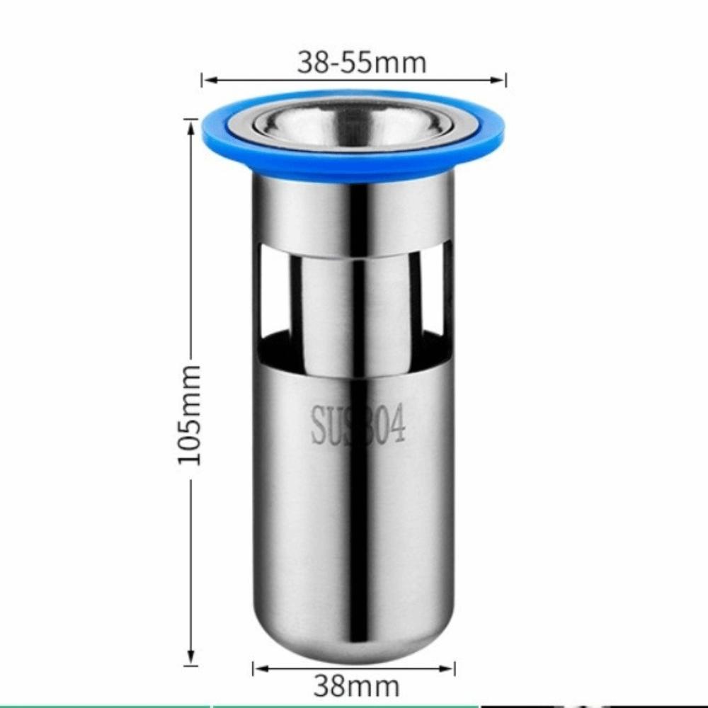 U-type Floor Drain Core Stainless Steel Bathroom Sewer Drain Sealed Floor Drain  Sewer Drain