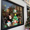 Christmas Window Static Cling Stickers for Christmas Decoration Creative Glass Collage Arrangement