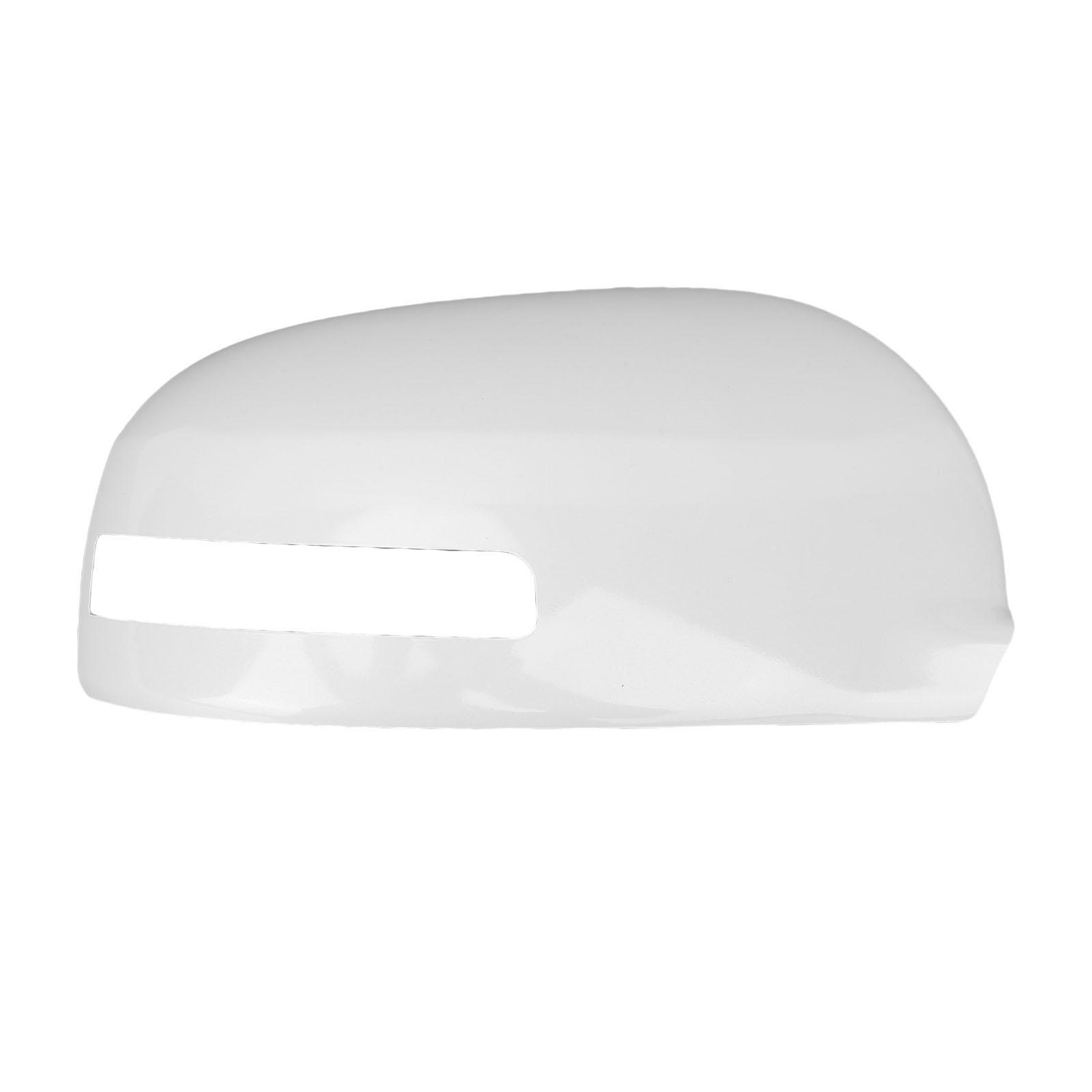 

Белый колпак на зеркало заднего вида с отверстием для указателя поворота, защитная накладка из АБС-пластика на боковое зеркало заднего вида, замена для