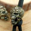 Outdoors Tool Brass Skull To Shout Model Knife Beads Lanyard Pendant Backpack Bracelet Necklace Keychain DIY Accessories