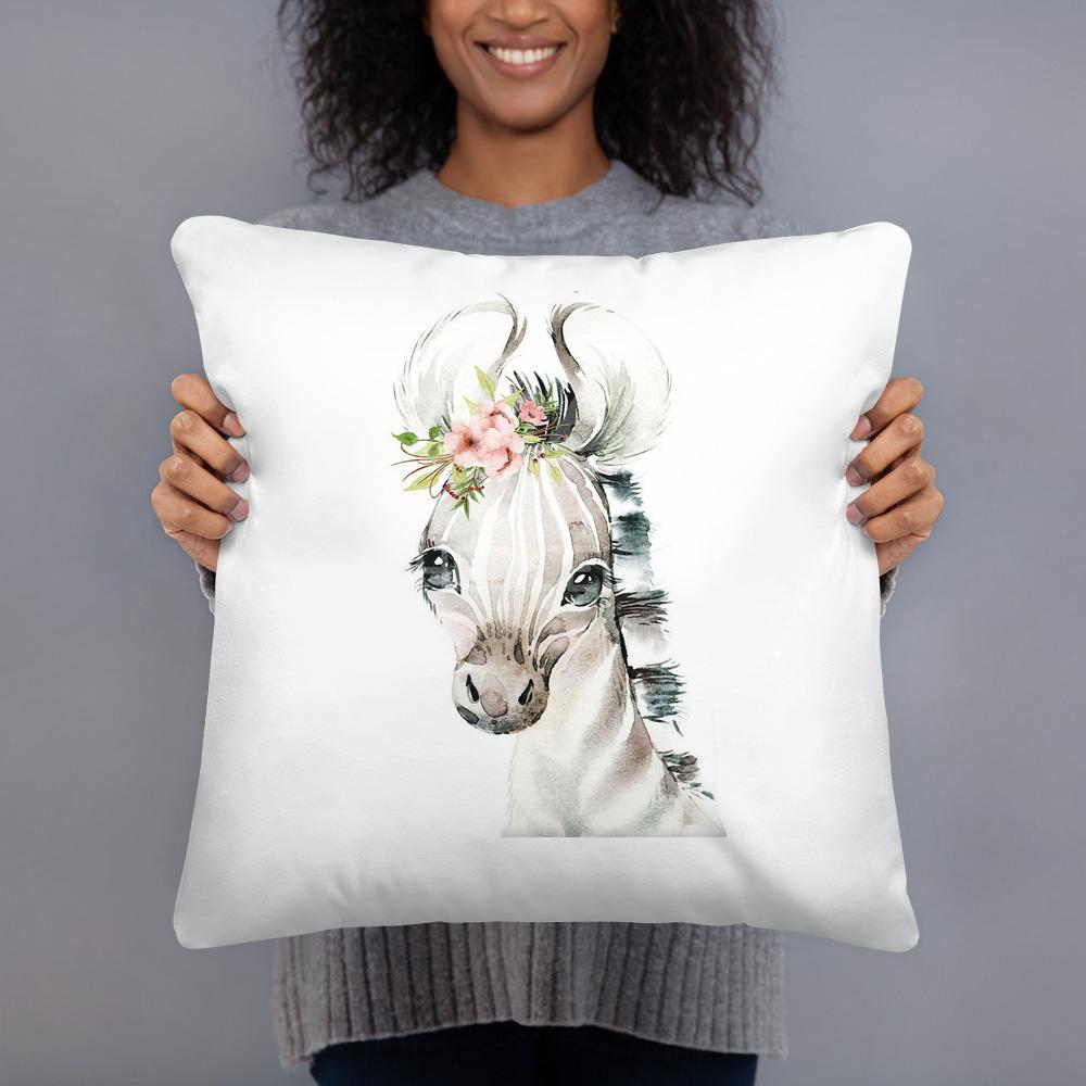 Cute Animal Print Cushion Cover Decor Garden Living Room Children Room Office Pillowcase Car Sofa White Pillow Almofada Cojines