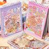 Yousheng 3D Scene Sticker Book Set for Kids Adults DIY Mini House Stickers Kit Reusable Kawaii Stickers for Home School Office