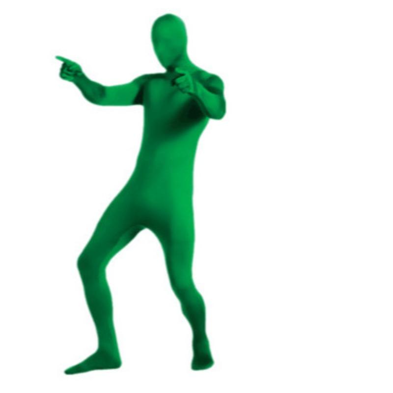 Halloween Invisibility Cloak Men in Black Costume cos Ninja Invisibility Man Adult Tights Stage Performance Costume