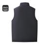Woodpecker Men's Plus Velvet Thickened Cotton Vest – Autumn/Winter Sleeveless Workwear Fishing Gilet