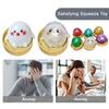 Steamed Bun Squeeze Toy Cartoon with Steamer Stress Relief Dough Hand Ball Sensory Fidget Toy Anti-Anxiety Travel Relaxation Tools