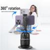 Intelligenter KI-RGB-Licht-Mobil-Gimbal mit Gesichtserkennung und 360°-Panorama-Tracking für Live-Übertragungen und Selfies