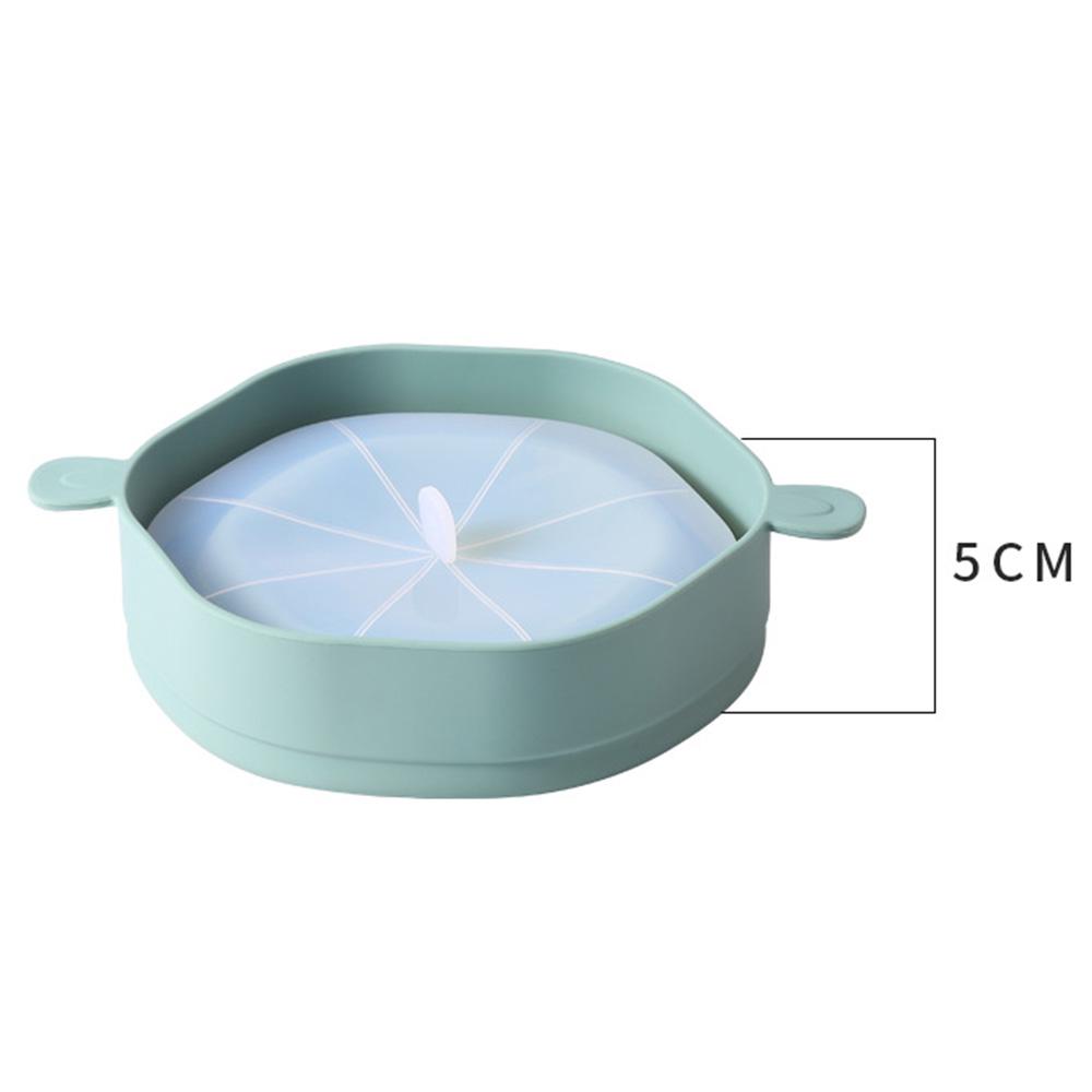 Silicone Popcorn Bowl Microwave Safe Reusable Collapsible Container with Lid  (BPA Free, FDA Certified)