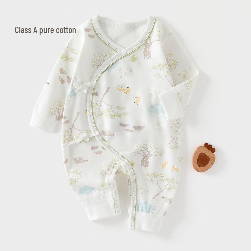 Baby-Body aus reiner Baumwolle - Mönch-Strampler für Neugeborene für alle Jahreszeiten (0-3 Monate)