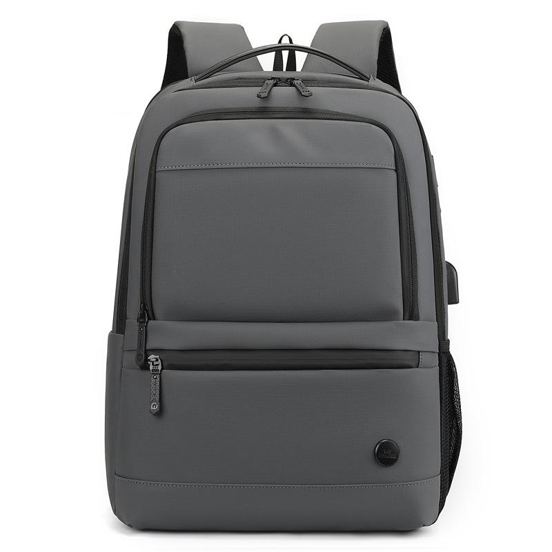Waterproof Nylon Expandable Backpack New Men s Multi-functional USB Charging Laptop Bag for Business Commute & Casual Travel