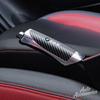 AAACD1 ABS Car Carbon Fiber Hand Brake Grips Protection Cover For 1 3 5 7 Series X1 X3 X4 X5 F10 F15 F16 F20 F30 F18 F25 M3 M4 E34