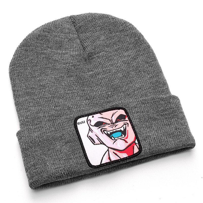 MAJIN BUU Beanie High Quality Cotton Casual Beanies for Unisex Women Warm Knitted Winter Hat Fashion Solid Unisex Cap