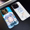 Holo-Usada Pekora Handyhülle Für iPhone 16 17 15 14 12 13 Pro Max Schwarze Farbe Stoßfeste Hülle