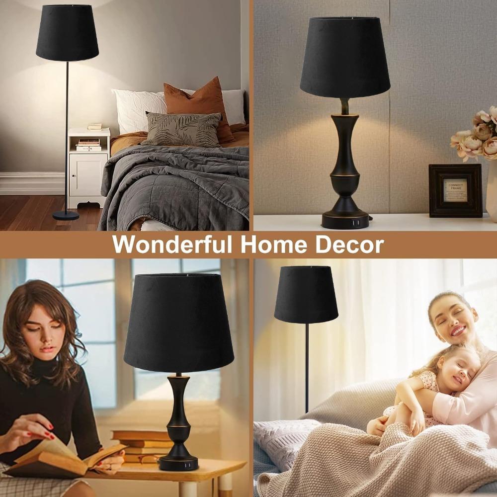 Clip On Design Lampshade Fabric Small Lamp Shades Simple Wall Lamp Shade Table Lamp